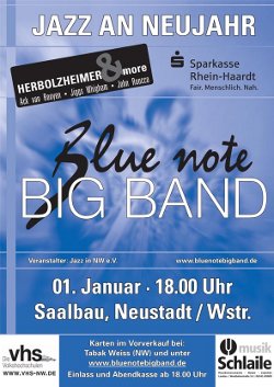 Plakat Jazz an Neujahr 2011